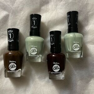 Sally Hansen Miracle Gel Nail Polish Set of 3! NEW
